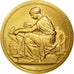 Frankreich, Medal, The Fifth Republic, Business & industry, STGL, Gilt Bronze