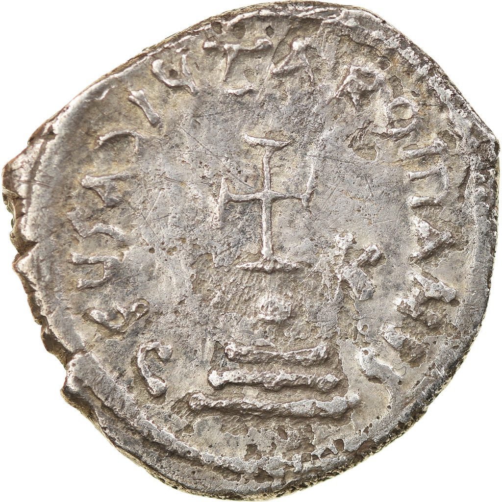Münze, Heraclius, with Heraclius Constantine, Hexagram, 632-635