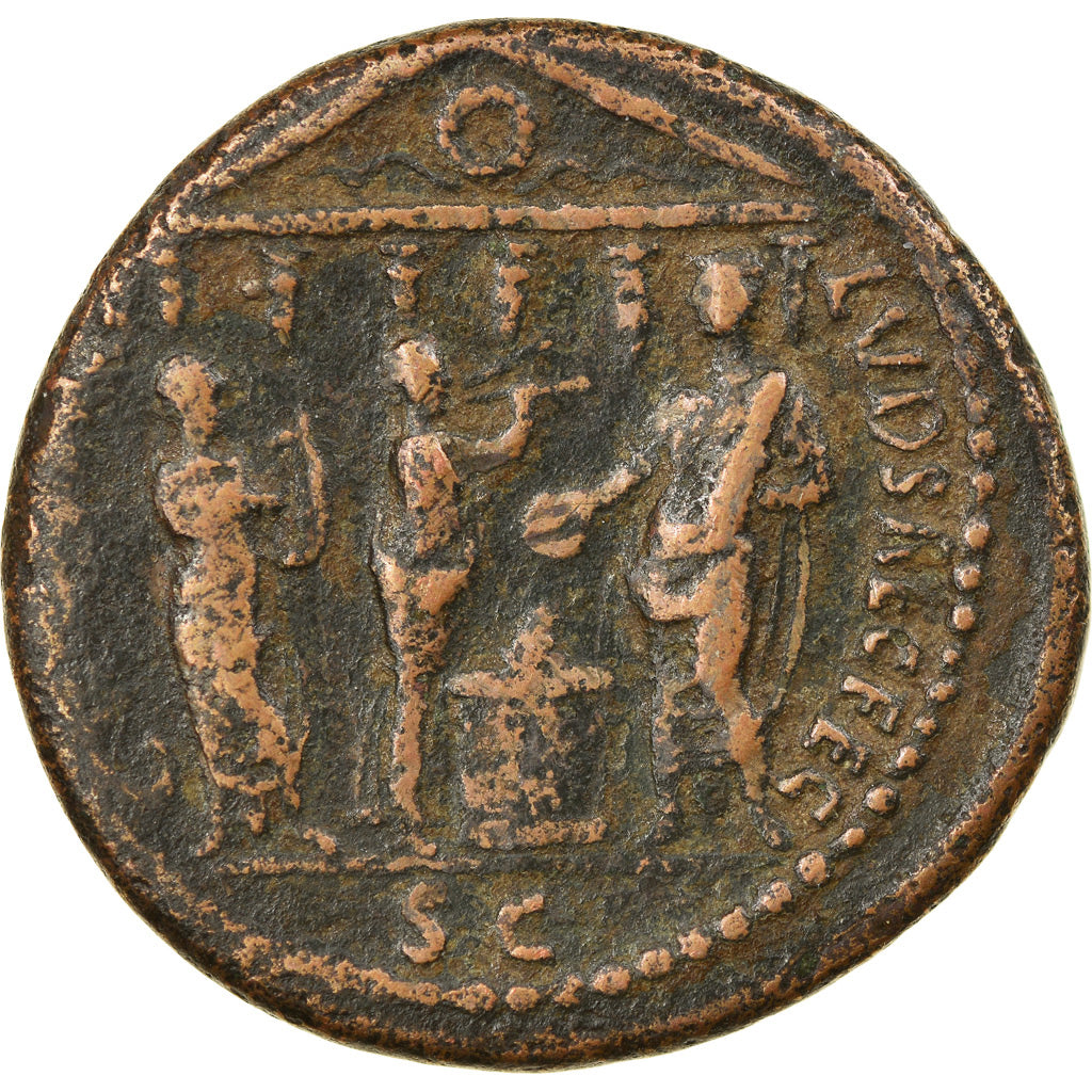 Coin, Domitian, As, 88, Rome, VF(30-35), Bronze, RIC:623