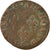 Moneda, Francia, Henri III, Double Tournois, Troyes, BC+, Cobre, CGKL:134