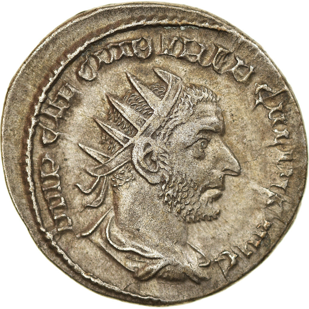 Moneta, Trebonianus Gallus, Antoninianus, 251-252, Roma, BB+, Biglione, RIC:38