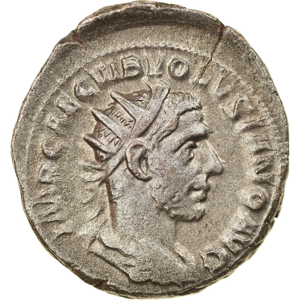 Coin, Volusian, Antoninianus, 253, Rome, AU(50-53), Billon, RIC:141