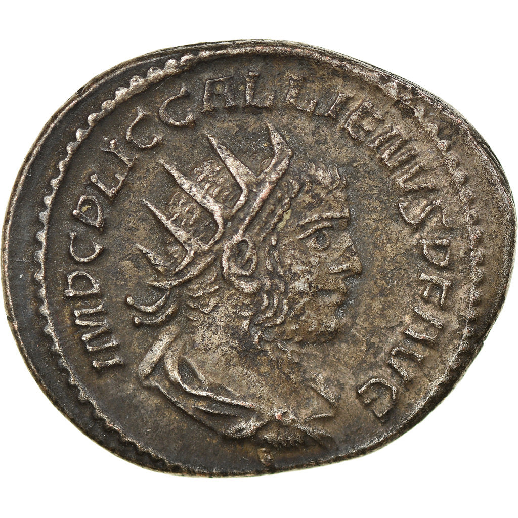 Moneta, Gallienus, Antoninianus, 259, Samosata, EF(40-45), Bilon, RIC:456