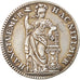 Coin, Netherlands, HOLLAND, 10 Stuivers, 1/2 Gulden, 1748, AU(55-58), Silver