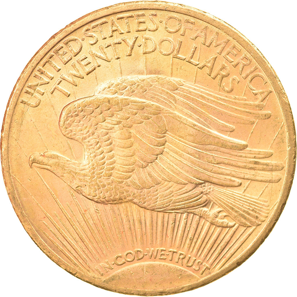 Coin, United States, Saint-Gaudens, $20, Double Eagle, 1923, U.S. Mint