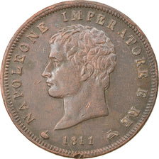 Moneta, STATI ITALIANI, KINGDOM OF NAPOLEON, Napoleon I, Soldo, 1811, Milan