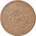 Coin, Japan, Mutsuhito, 2 Sen, 1881, EF(40-45), Bronze, KM:18.2