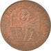 Coin, ITALIAN STATES, VENICE, 3 Centesimi, 1849, Venice, MS(63), Copper, KM:808