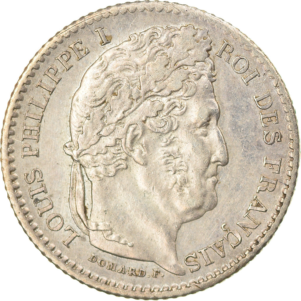 Coin, France, Louis-Philippe, 25 Centimes, 1847, Paris, MS(63), Silver
