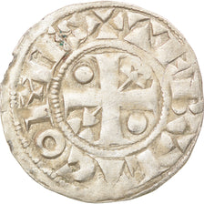 Monnaie, France, Champagne, Thibaut II, Denier, Provins, TTB, Argent