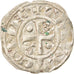 Coin, France, Champagne, Thibaut II, Denarius, Provins, EF(40-45), Silver