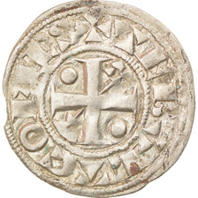 Monnaie, France, Champagne, Thibaut II, Denier, Provins, TTB, Argent