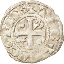 Coin, France, Champagne, Thibaut II, Denarius, Provins, EF(40-45), Silver