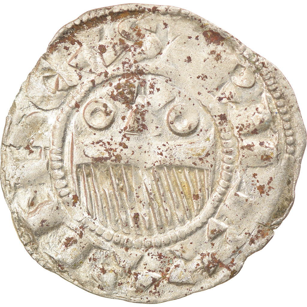 Coin, France, Champagne, Thibaut II, Denarius, Provins, EF(40-45), Silver