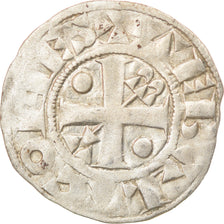 Coin, France, Champagne, Thibaut II, Denarius, Provins, EF(40-45), Silver