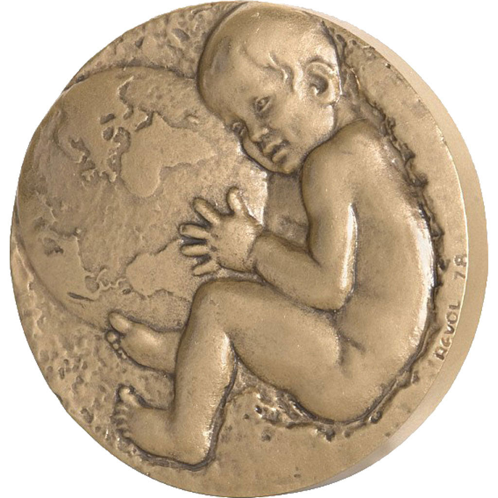 France, Medal, The Fifth Republic, Politics, Society, War, Revol, MS(65-70)