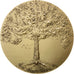 FRANCE, Flora, The Fifth Republic, Medal, MS(65-70), Bronze, 72, 190.00