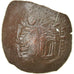Monnaie, Isaac II Angelos, Aspron trachy, 1185-1195, Constantinople, TB, Billon