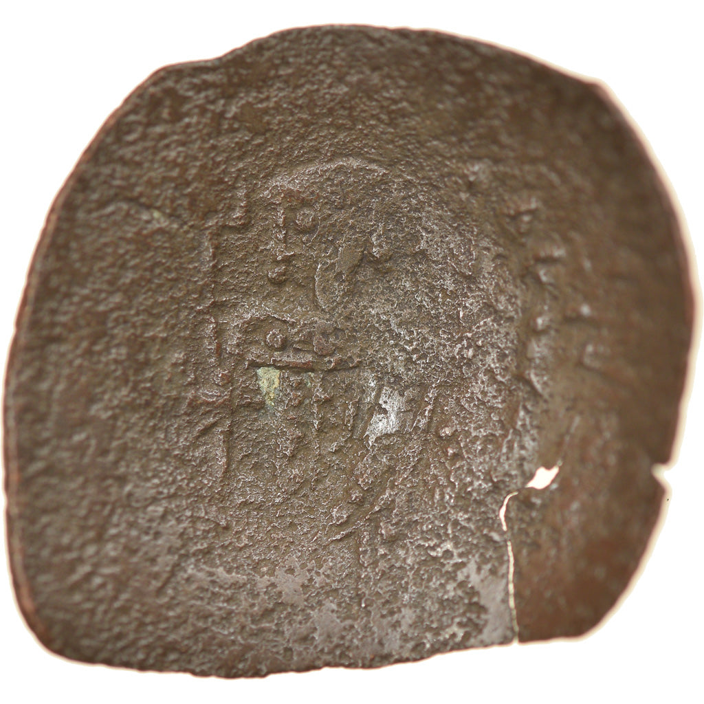Monnaie, Isaac II Angelos, Aspron trachy, 1185-1195, Constantinople, TB, Billon