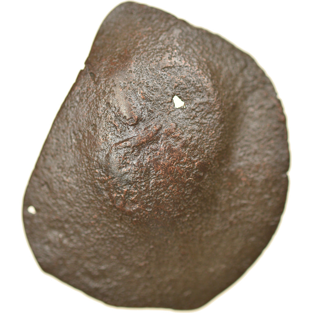 Monnaie, Isaac II Angelos, Aspron trachy, 1185-1195, Constantinople, B+, Billon