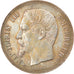 Coin, France, Napoleon III, Franc, 1855, Paris, Epreuve Uniface d'avers