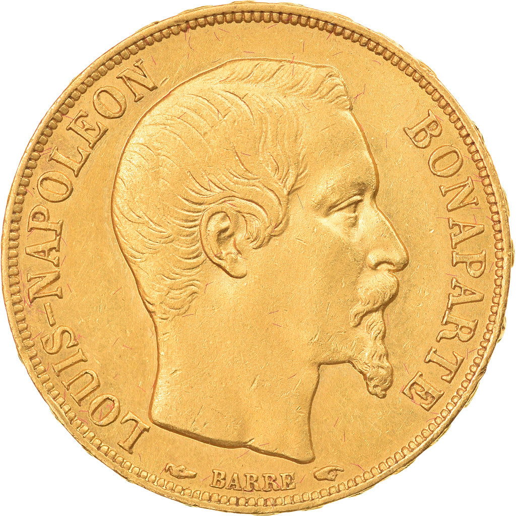 Monnaie, France, Napoleon III, 20 Francs, 1852, Paris, TTB+, Or, Gad 1060