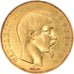 Moneta, Francia, Napoleon III, Napoléon III, 50 Francs, 1855, Paris, BB, Oro