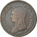 Moneta, Francja, Dupré, Decime, AN 7, Paris, EF(40-45), Bronze, KM:644.1
