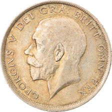 Coin, Great Britain, George V, 1/2 Crown, 1918, AU(55-58), Silver, KM:818.1