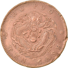 Moneda, China, EMPIRE, Kuang-hs, 10 Cash, 1903-1905, MBC, Cobre, KM:4.1