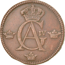 Coin, Sweden, Gustaf IV Adolf, 1/2 Skilling, 1803, EF(40-45), Copper, KM:565