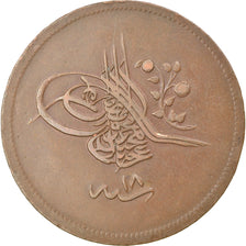 Münze, Türkei, Abdul Mejid, 40 Para, 1856, Qustantiniyah, SS, Kupfer, KM:670