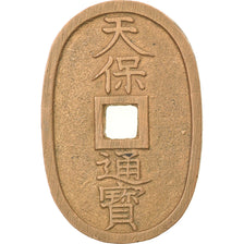 Moneta, Giappone, 100 Mon, Tempo Tsuho, (1835-1870), BB, Bronzo, KM:7