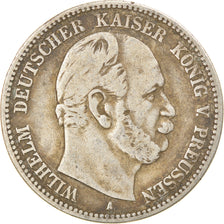 Coin, German States, PRUSSIA, Wilhelm I, 2 Mark, 1876, Berlin, VF(30-35)
