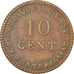 Moneta, Francia, Louis XVIII, 10 Centimes, Vast, SPL-, Bronzo, Brandon:256
