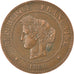 Münze, Frankreich, Cérès, 5 Centimes, 1886, Paris, SS+, Bronze, KM:821.1