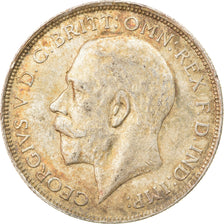 Coin, Great Britain, George V, Florin, Two Shillings, 1915, AU(55-58), Silver