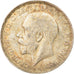 Coin, Great Britain, George V, Florin, Two Shillings, 1915, AU(55-58), Silver