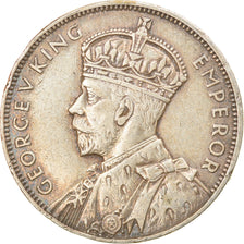 Coin, Mauritius, George V, Rupee, 1934, AU(50-53), Silver, KM:17