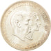 Coin, Denmark, Frederik IX, 5 Kroner, 1960, Copenhagen, AU(55-58), Silver