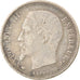 Moeda, França, Napoleon III, Napoléon III, 50 Centimes, 1858, Paris