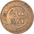 Monnaie, Maroc, 'Abd al-Aziz, 2 Mazunas, 1902/AH1320, Birmingham, SUP+, Bronze