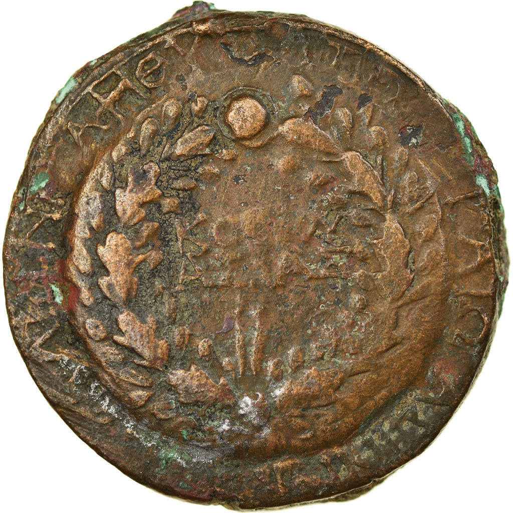 Coin, Lydia, Sardes, Germanicus with Drusus, Ae, 15 BC-19 AD, VF(30-35), Bronze