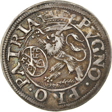 Netherlands, Schutterspenning, Leiden State Medal, 1658, AU(50-53), Silver