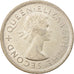Coin, Southern Rhodesia, Elizabeth II, Crown, 1953, AU(55-58), Silver, KM:27