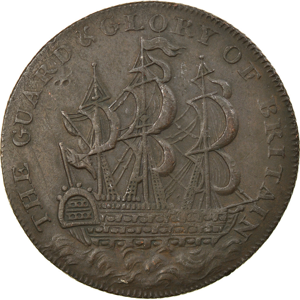 Coin, Great Britain, Middlesex, Charlotte and George III, National Series