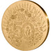 Médaille, Monnaie de Paris, Noces d'or, 50 ans de Mariage, dorée