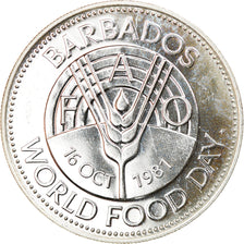 Coin, Barbados, 50 Dollars, 1981, Franklin Mint, Proof, MS(60-62), Silver, KM:32