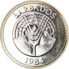 Coin, Barbados, 50 Dollars, 1984, Franklin Mint, Proof, MS(60-62), Silver, KM:42