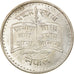 Moneda, Nepal, SHAH DYNASTY, Birendra Bir Bikram, 50 Rupee, 1979, EBC+, Plata